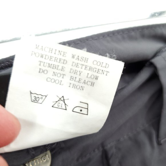 Men's Marmot Convertible Nylon Hiking Shorts/Pants L/36"W/31"L Gray - Picture 16 of 16